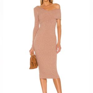 Lovers + Friends Knit Midi Dress in Small